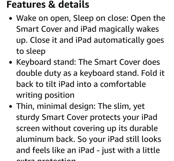 APPLE SMART LEATHER COVER FOR APPLE IPAD ORIGINAL RED BLACK - Picture 11 of 14